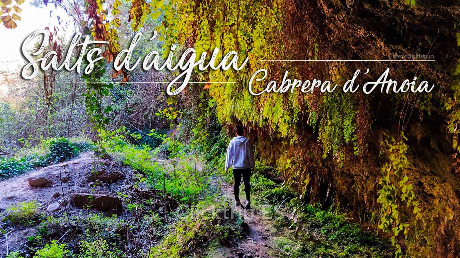 Ruta 4 Gorgs Salts d'Aigua Cabrera d'Anoia