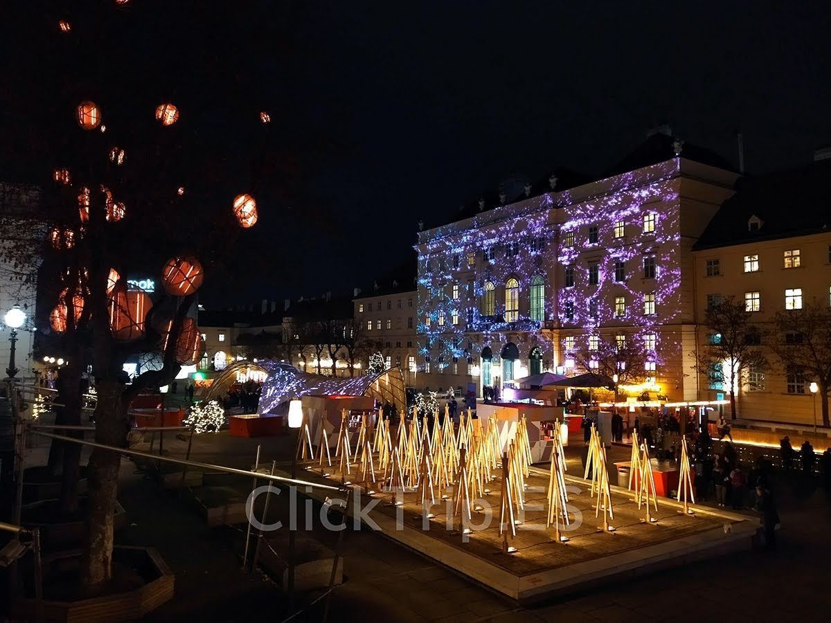 Mercado de Navidad en el Museumsquartier Mercado de Navidad en el Museumsquartier