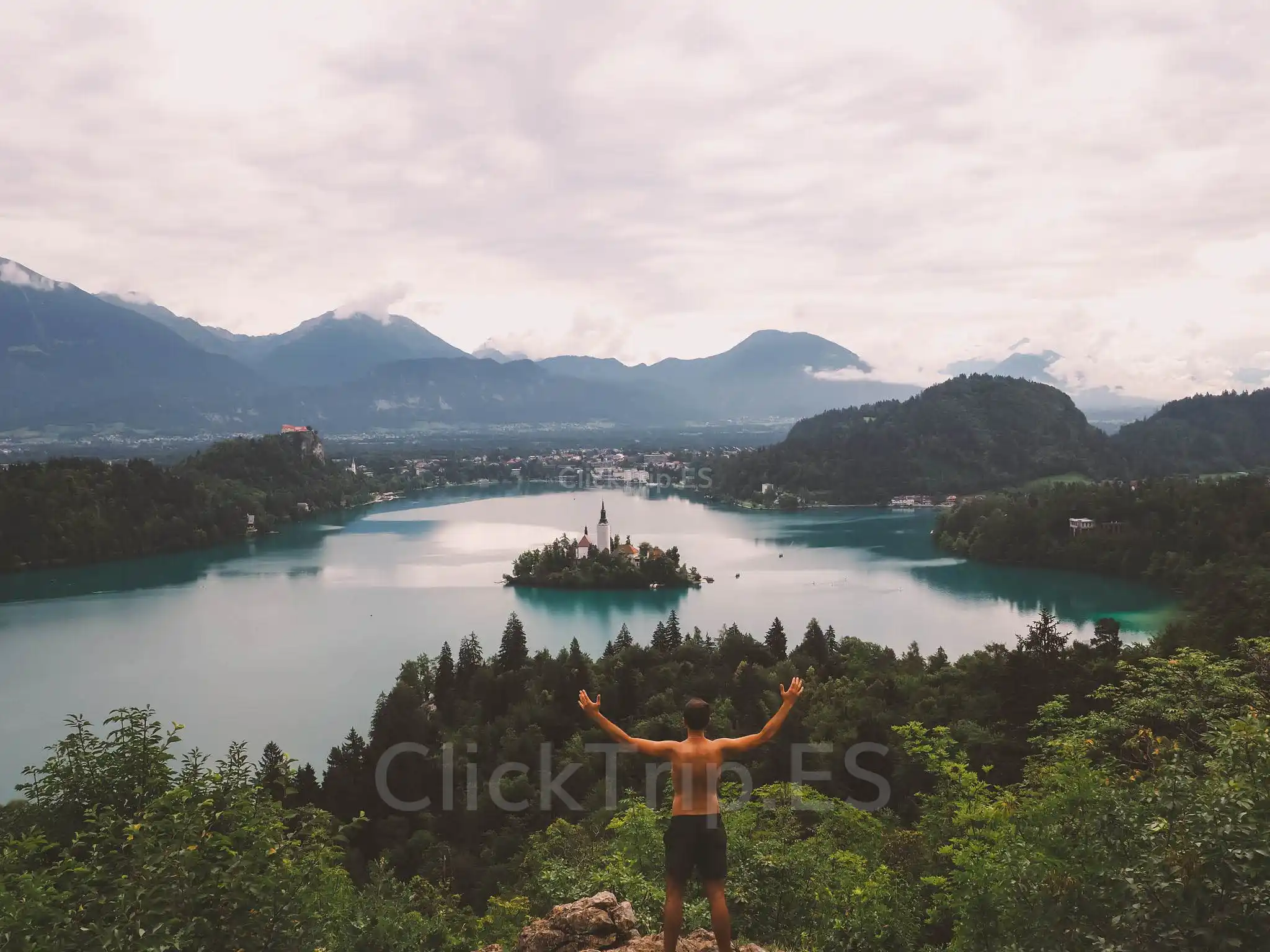 Lago Bled Eslovenia en Coche Ruta y preparativos para viajar y visitar Eslovenia ClickTrip