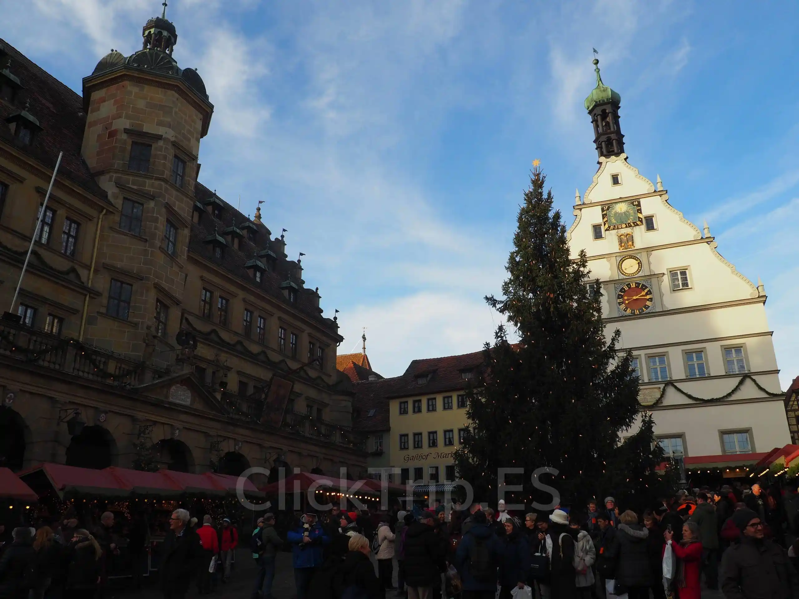 Rothenburg ob der Tauber_Mercadillo de Navbidad_Ruta Romántica de Alemania en Navidad_ClickTrip
